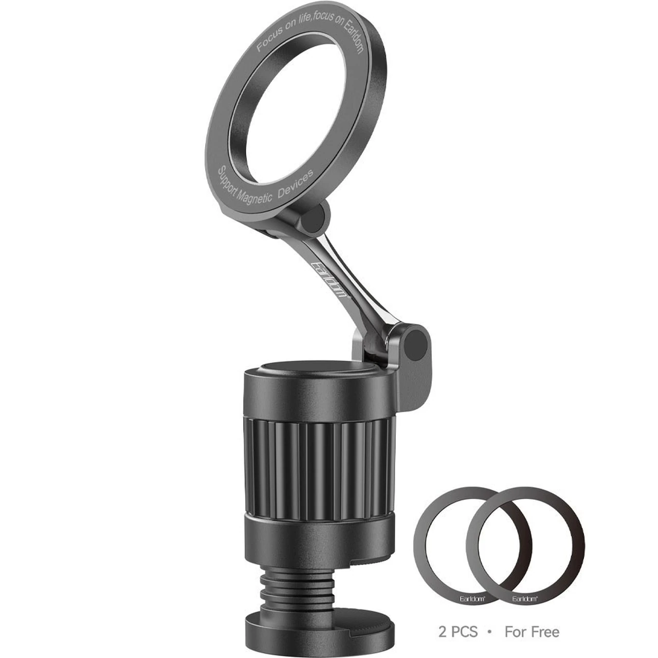هولدر گوشی موبایل پایه دار مگنتی Earldom مدل ET-EH290 - مشکی